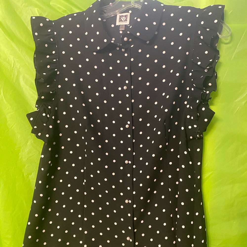Pearl Button down blouse